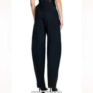 Wool cut out pants - HM & Mugler Collaboration